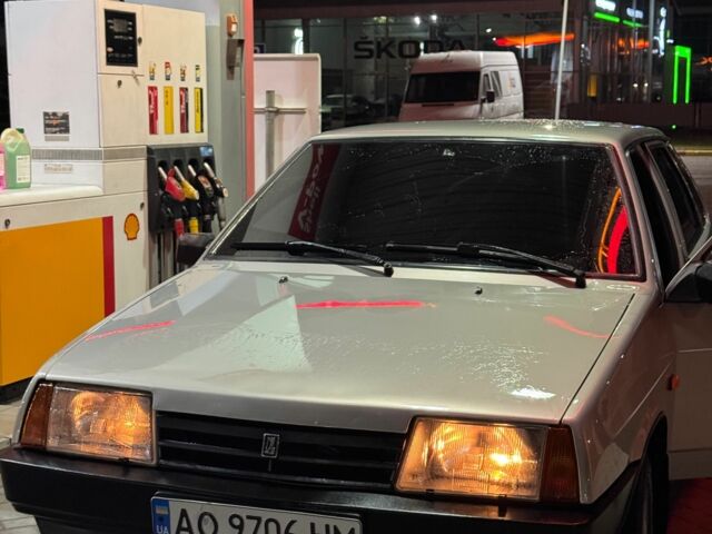 Серый ВАЗ 21099, объемом двигателя 1.5 л и пробегом 200 тыс. км за 1599 $, фото 7 на Automoto.ua