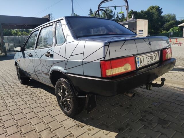 Сірий ВАЗ 21099, об'ємом двигуна 1.5 л та пробігом 160 тис. км за 1600 $, фото 2 на Automoto.ua