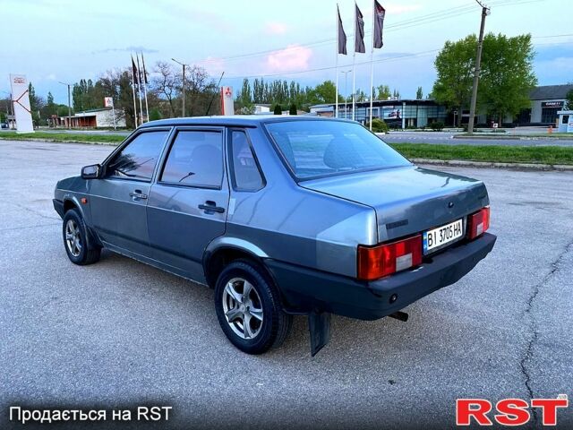 Серый ВАЗ 21099, объемом двигателя 1.6 л и пробегом 220 тыс. км за 1250 $, фото 4 на Automoto.ua