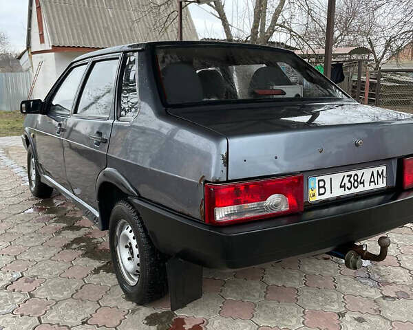 Сірий ВАЗ 21099, об'ємом двигуна 1.6 л та пробігом 169 тис. км за 1504 $, фото 9 на Automoto.ua