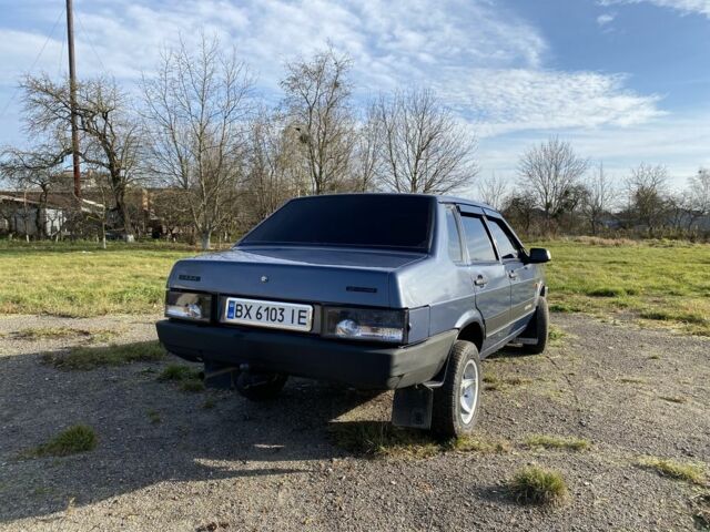 Серый ВАЗ 21099, объемом двигателя 1.6 л и пробегом 190 тыс. км за 2200 $, фото 4 на Automoto.ua