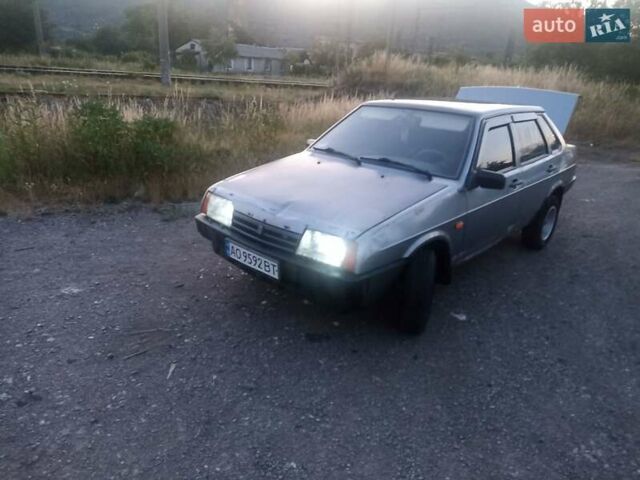Серый ВАЗ 21099, объемом двигателя 1.6 л и пробегом 211 тыс. км за 1550 $, фото 10 на Automoto.ua
