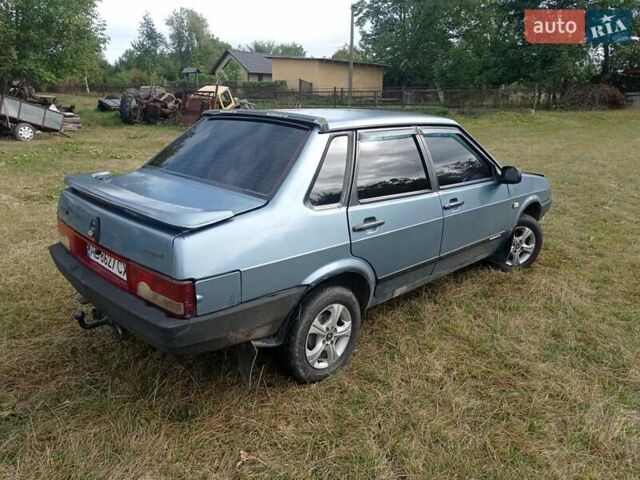 Серый ВАЗ 21099, объемом двигателя 1.6 л и пробегом 215 тыс. км за 1650 $, фото 5 на Automoto.ua