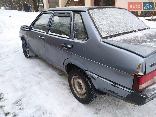 Серый ВАЗ 21099, объемом двигателя 1.5 л и пробегом 124 тыс. км за 1000 $, фото 10 на Automoto.ua