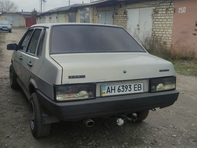 Серый ВАЗ 21099, объемом двигателя 1 л и пробегом 170 тыс. км за 1400 $, фото 3 на Automoto.ua