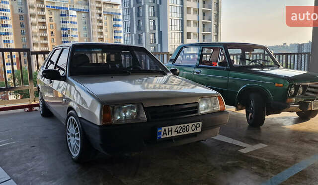 Серый ВАЗ 21099, объемом двигателя 1.6 л и пробегом 339 тыс. км за 2000 $, фото 25 на Automoto.ua