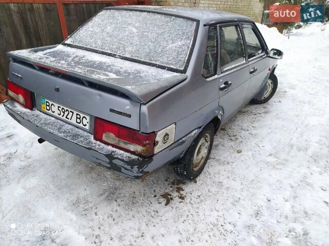 Серый ВАЗ 21099, объемом двигателя 1.5 л и пробегом 124 тыс. км за 1000 $, фото 11 на Automoto.ua