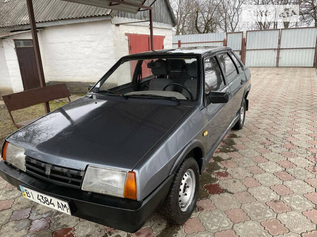 Сірий ВАЗ 21099, об'ємом двигуна 1.6 л та пробігом 169 тис. км за 1504 $, фото 11 на Automoto.ua