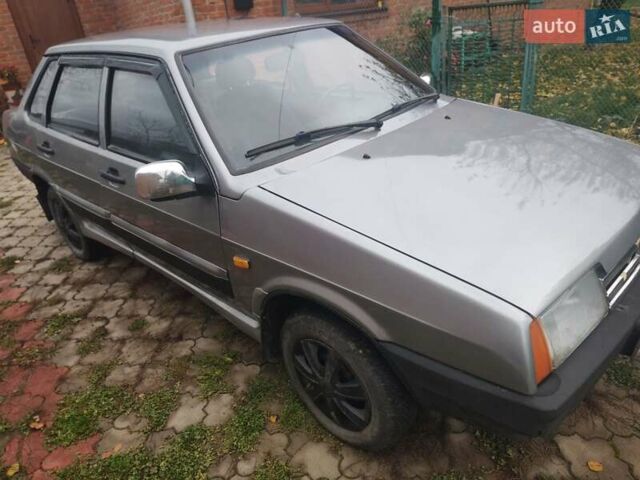 Серый ВАЗ 21099, объемом двигателя 1.6 л и пробегом 220 тыс. км за 1500 $, фото 5 на Automoto.ua
