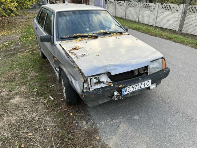 Серый ВАЗ 21099, объемом двигателя 1.6 л и пробегом 218 тыс. км за 1023 $, фото 5 на Automoto.ua