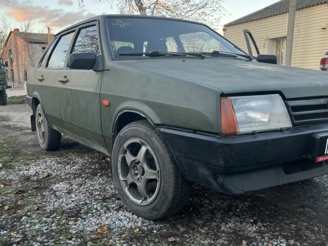 Серый ВАЗ 21099, объемом двигателя 1.6 л и пробегом 119 тыс. км за 883 $, фото 7 на Automoto.ua