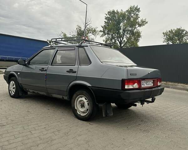 Серый ВАЗ 21099, объемом двигателя 1.6 л и пробегом 152 тыс. км за 1999 $, фото 5 на Automoto.ua