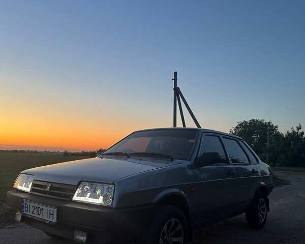 Сірий ВАЗ 21099, об'ємом двигуна 1.5 л та пробігом 153 тис. км за 2000 $, фото 1 на Automoto.ua
