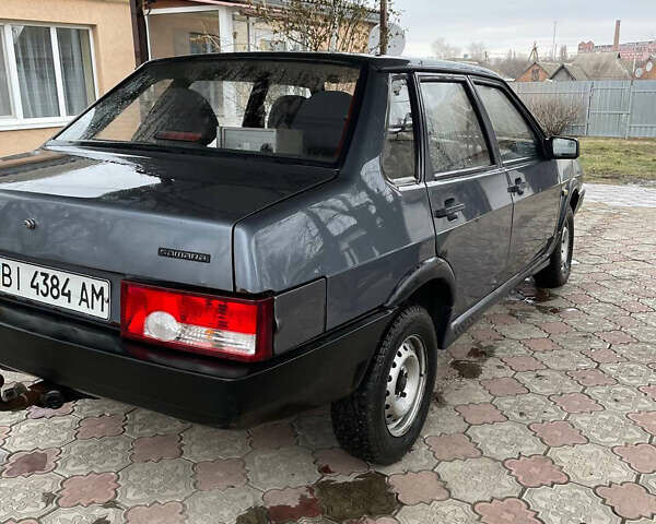 Сірий ВАЗ 21099, об'ємом двигуна 1.6 л та пробігом 169 тис. км за 1504 $, фото 2 на Automoto.ua