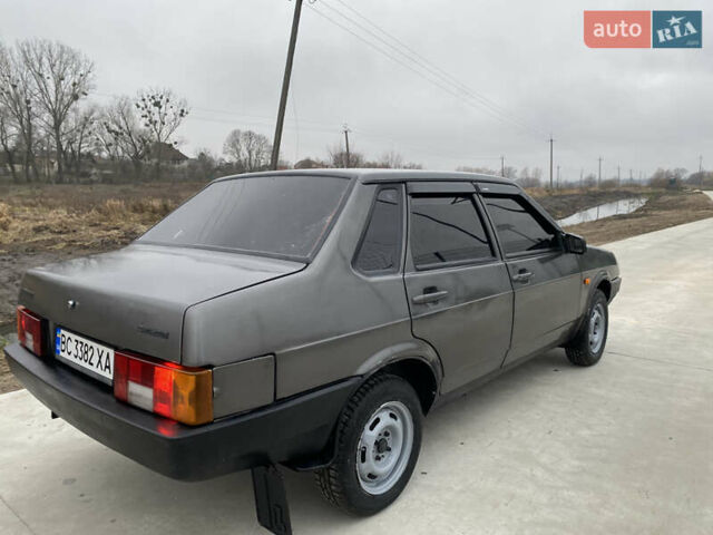 Сірий ВАЗ 21099, об'ємом двигуна 1.6 л та пробігом 181 тис. км за 1150 $, фото 2 на Automoto.ua