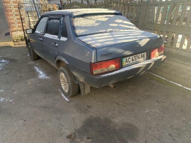 Серый ВАЗ 21099, объемом двигателя 1.6 л и пробегом 105 тыс. км за 500 $, фото 2 на Automoto.ua