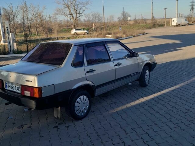 Серый ВАЗ 21099, объемом двигателя 1.6 л и пробегом 133 тыс. км за 1799 $, фото 7 на Automoto.ua