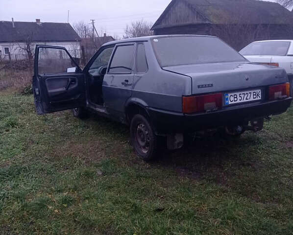 Серый ВАЗ 21099, объемом двигателя 1.6 л и пробегом 150 тыс. км за 1000 $, фото 2 на Automoto.ua