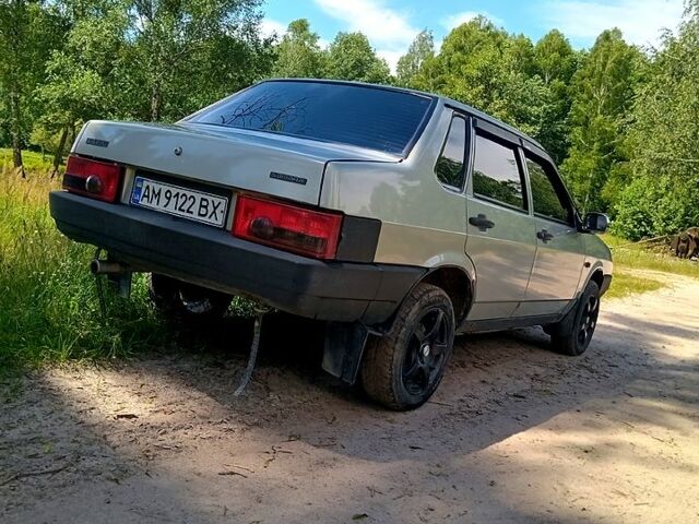 Серый ВАЗ 21099, объемом двигателя 1.6 л и пробегом 190 тыс. км за 1550 $, фото 5 на Automoto.ua