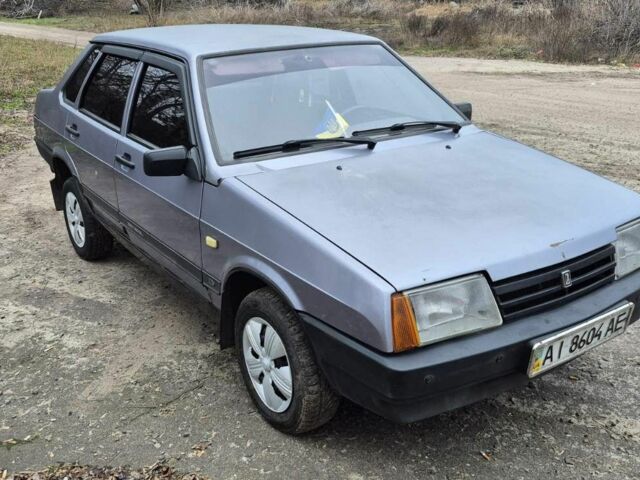 Сірий ВАЗ 21099, об'ємом двигуна 1.6 л та пробігом 200 тис. км за 1200 $, фото 15 на Automoto.ua