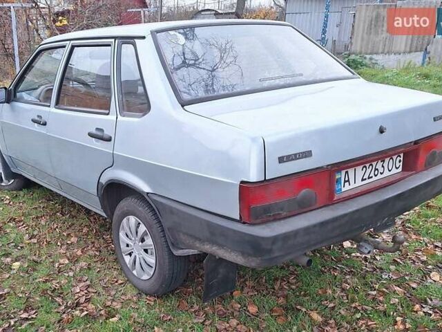 Серый ВАЗ 21099, объемом двигателя 1.6 л и пробегом 444 тыс. км за 1550 $, фото 6 на Automoto.ua