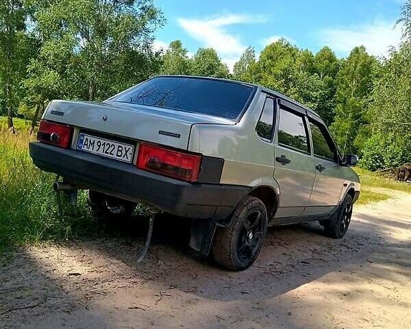 Серый ВАЗ 21099, объемом двигателя 1.6 л и пробегом 190 тыс. км за 1550 $, фото 4 на Automoto.ua