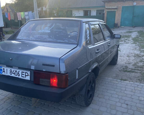 Сірий ВАЗ 21099, об'ємом двигуна 1.6 л та пробігом 189 тис. км за 1300 $, фото 3 на Automoto.ua