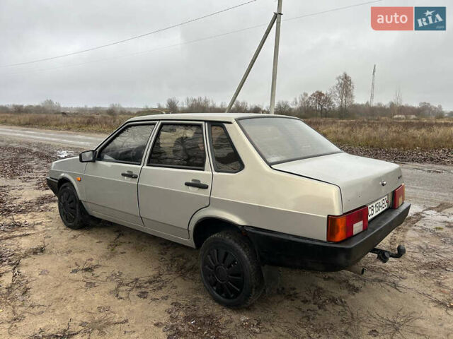 Серый ВАЗ 21099, объемом двигателя 1.6 л и пробегом 200 тыс. км за 2100 $, фото 7 на Automoto.ua
