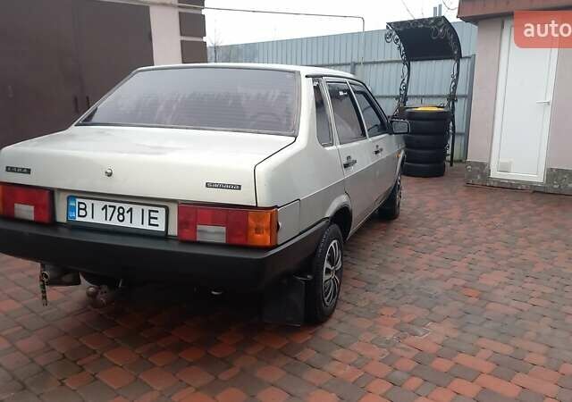 Сірий ВАЗ 21099, об'ємом двигуна 1.6 л та пробігом 160 тис. км за 1850 $, фото 3 на Automoto.ua