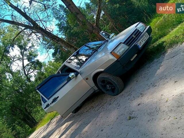 Серый ВАЗ 21099, объемом двигателя 1.6 л и пробегом 190 тыс. км за 1550 $, фото 3 на Automoto.ua