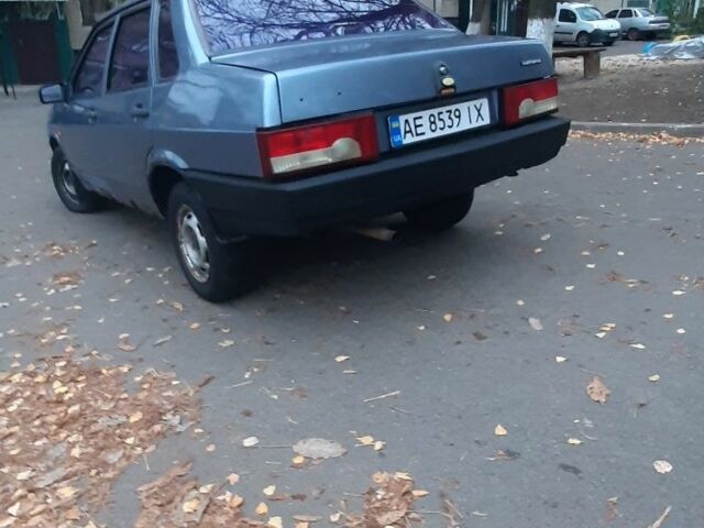 Серый ВАЗ 21099, объемом двигателя 1.6 л и пробегом 220 тыс. км за 950 $, фото 3 на Automoto.ua