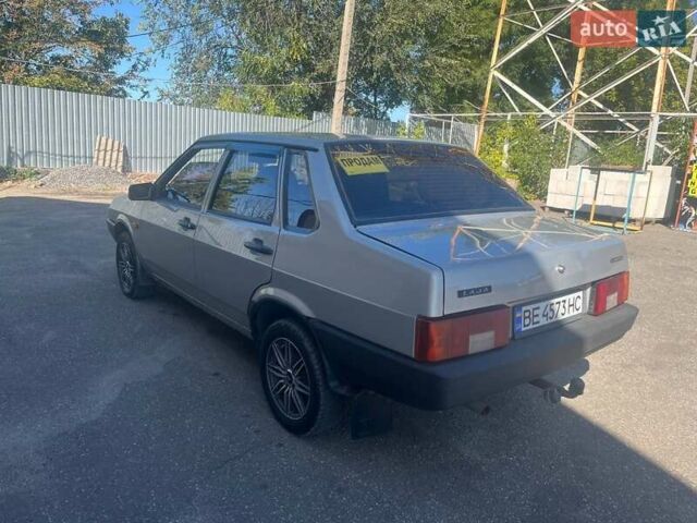 Серый ВАЗ 21099, объемом двигателя 1.6 л и пробегом 184 тыс. км за 2900 $, фото 2 на Automoto.ua