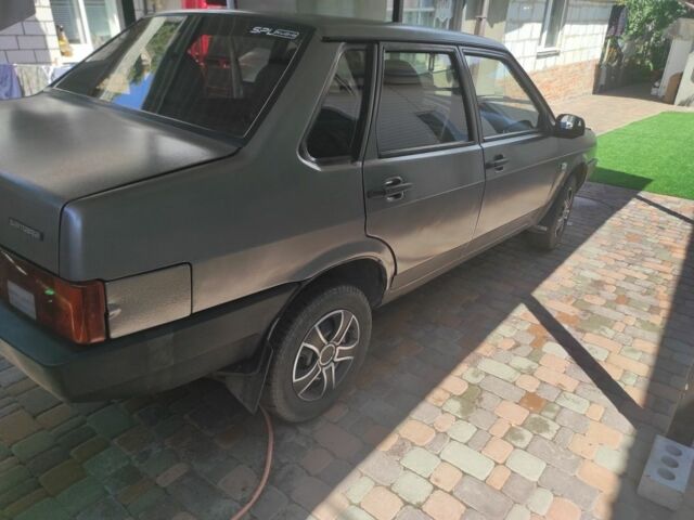 Сірий ВАЗ 21099, об'ємом двигуна 1.6 л та пробігом 150 тис. км за 1400 $, фото 5 на Automoto.ua