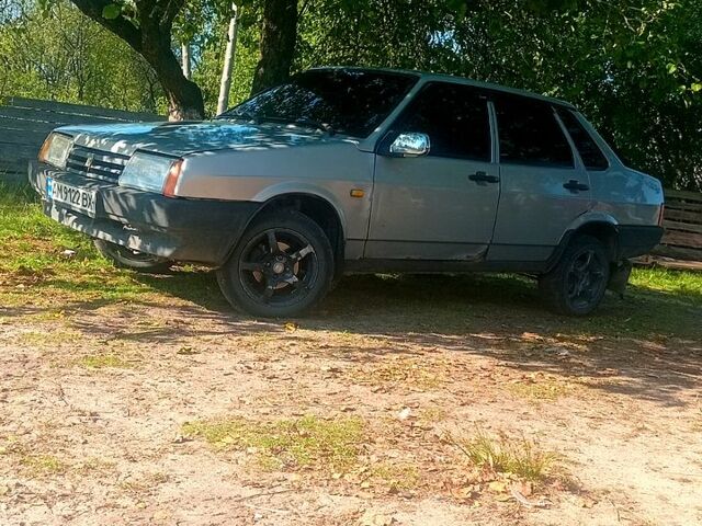 Серый ВАЗ 21099, объемом двигателя 1.6 л и пробегом 190 тыс. км за 1550 $, фото 1 на Automoto.ua