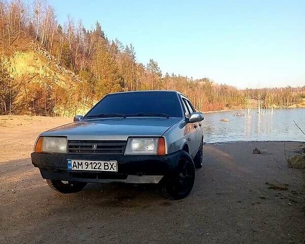 Серый ВАЗ 21099, объемом двигателя 1.6 л и пробегом 190 тыс. км за 1550 $, фото 2 на Automoto.ua