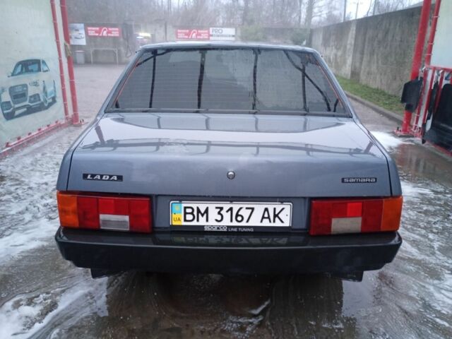 Серый ВАЗ 21099, объемом двигателя 1.6 л и пробегом 80 тыс. км за 2500 $, фото 2 на Automoto.ua