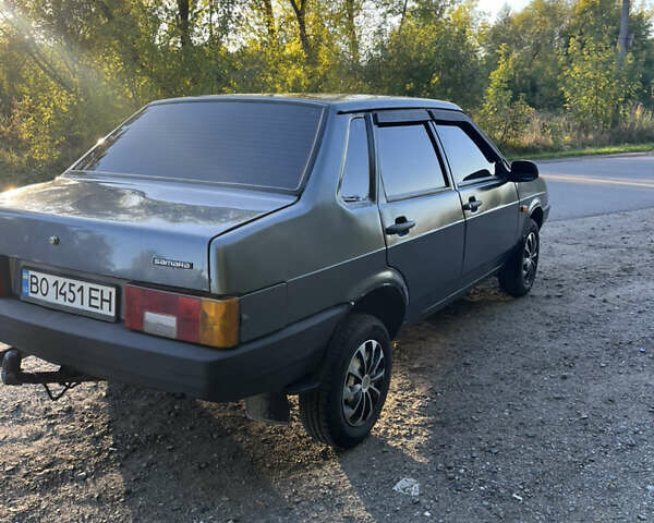 Сірий ВАЗ 21099, об'ємом двигуна 1.6 л та пробігом 160 тис. км за 1350 $, фото 7 на Automoto.ua