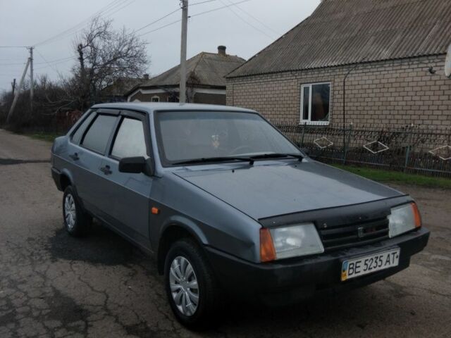 Серый ВАЗ 21099, объемом двигателя 1.6 л и пробегом 91 тыс. км за 2350 $, фото 1 на Automoto.ua