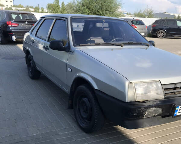 Серый ВАЗ 21099, объемом двигателя 1.6 л и пробегом 268 тыс. км за 2000 $, фото 4 на Automoto.ua
