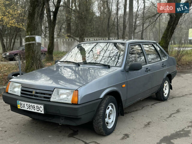Серый ВАЗ 21099, объемом двигателя 1.6 л и пробегом 97 тыс. км за 1399 $, фото 1 на Automoto.ua