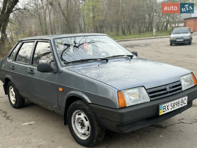 Серый ВАЗ 21099, объемом двигателя 1.6 л и пробегом 97 тыс. км за 1399 $, фото 2 на Automoto.ua