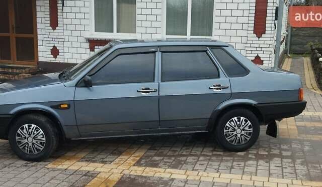 Серый ВАЗ 21099, объемом двигателя 1.6 л и пробегом 74 тыс. км за 3000 $, фото 7 на Automoto.ua