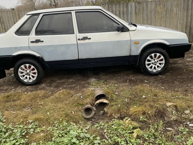 Серый ВАЗ 21099, объемом двигателя 1.5 л и пробегом 1000 тыс. км за 1650 $, фото 7 на Automoto.ua