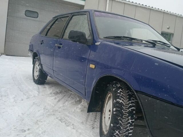 Синий ВАЗ 21099, объемом двигателя 1.5 л и пробегом 134 тыс. км за 800 $, фото 3 на Automoto.ua