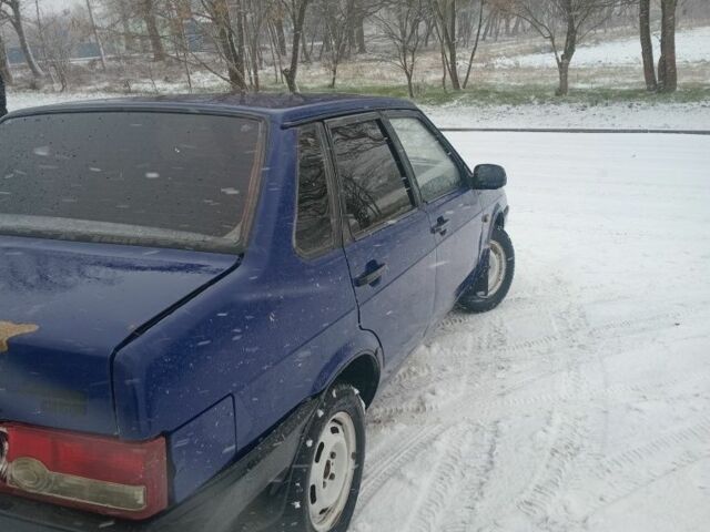 Синий ВАЗ 21099, объемом двигателя 1.5 л и пробегом 134 тыс. км за 800 $, фото 7 на Automoto.ua