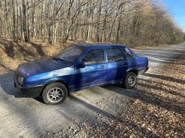 Синий ВАЗ 21099, объемом двигателя 1.5 л и пробегом 2 тыс. км за 836 $, фото 2 на Automoto.ua
