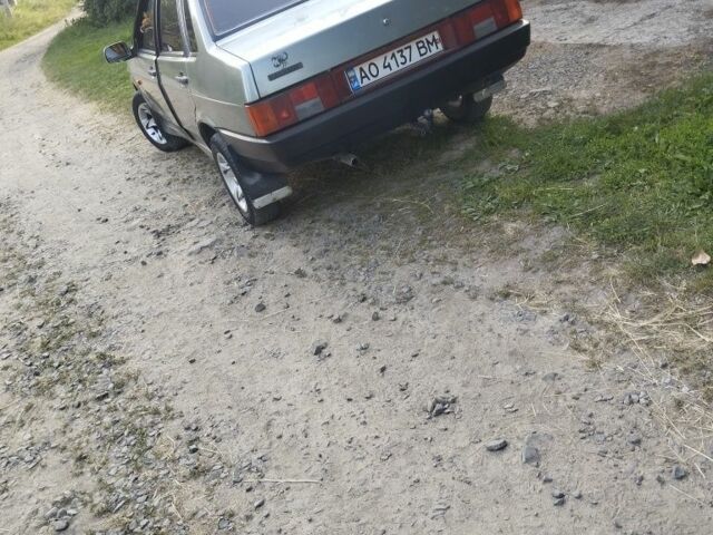 Синій ВАЗ 21099, об'ємом двигуна 1 л та пробігом 296 тис. км за 1700 $, фото 1 на Automoto.ua