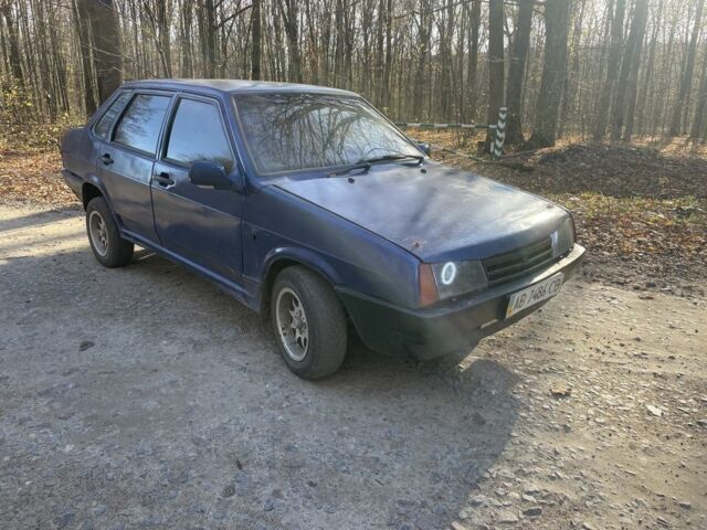 Синий ВАЗ 21099, объемом двигателя 1.5 л и пробегом 2 тыс. км за 836 $, фото 4 на Automoto.ua