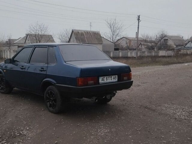 Синій ВАЗ 21099, об'ємом двигуна 1.5 л та пробігом 123 тис. км за 830 $, фото 1 на Automoto.ua