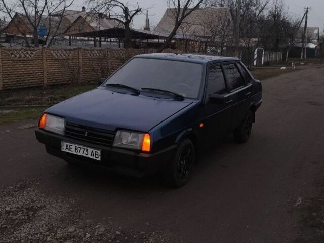 Синій ВАЗ 21099, об'ємом двигуна 1.5 л та пробігом 123 тис. км за 830 $, фото 4 на Automoto.ua